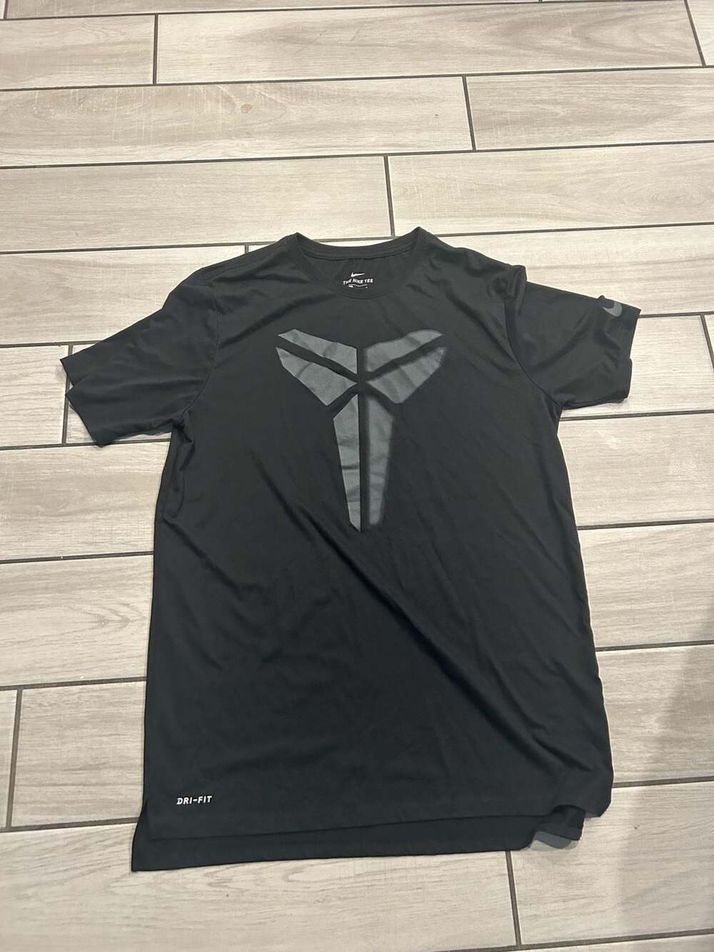 Nike Kobe Bryant 5 Victims Championships Dri-Fit T-Shirt Black Men's Size Large